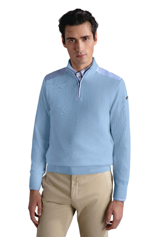 ID24277-Paul and Shark Sky Quarter Zip