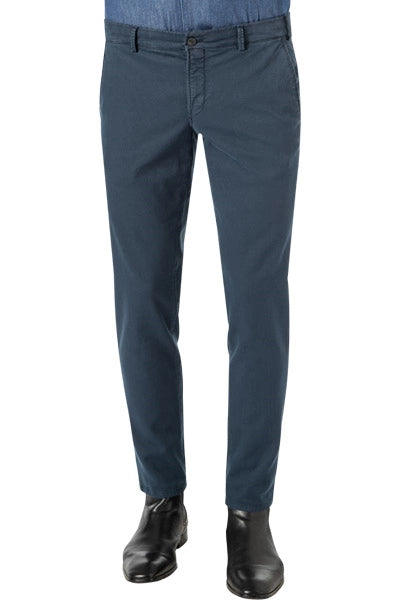 ID80288-Hiltl Thiago Navy Cotton Trousers