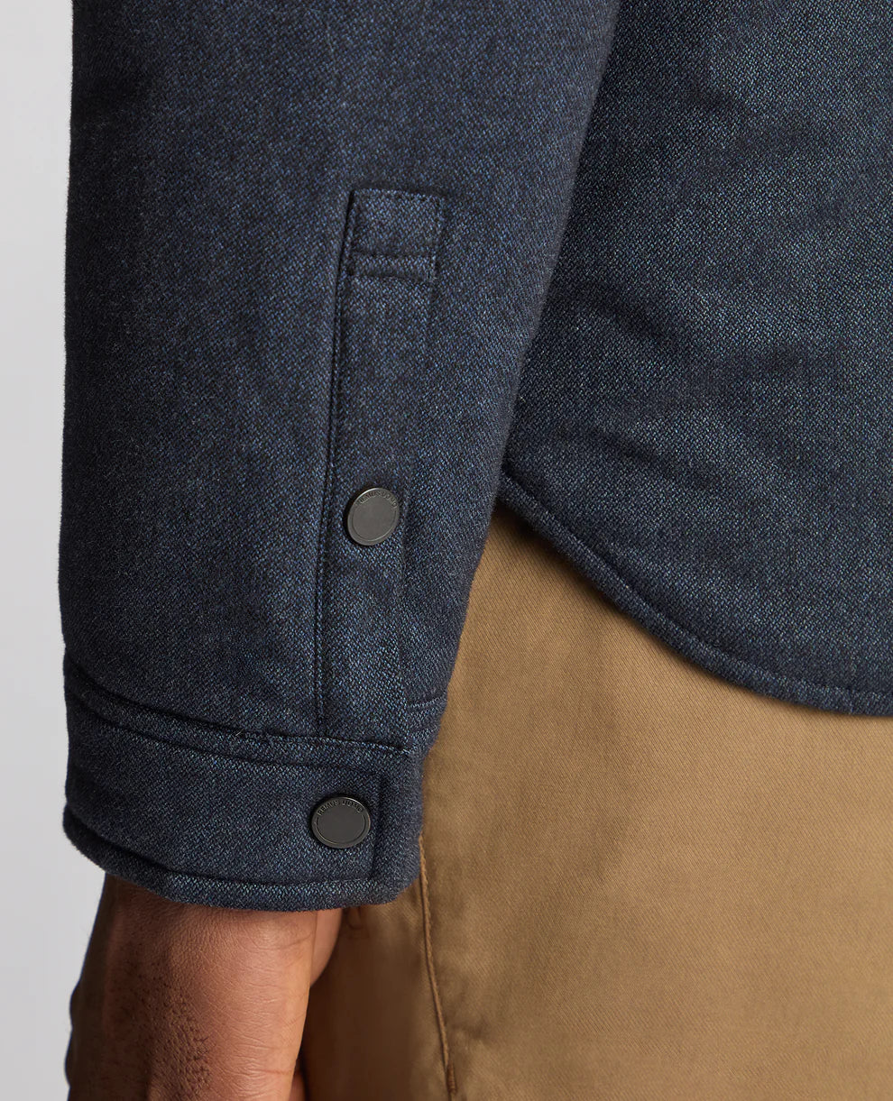 ID24700-Remus Navy Brayden Overshirt