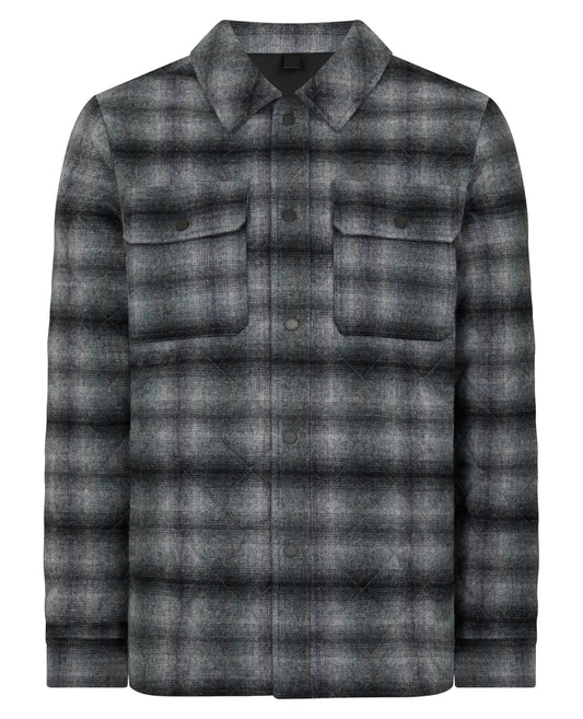 ID24701-Remus Grey Check Shacket