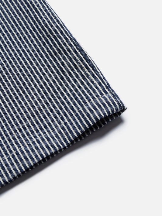 ID70558 Nudie Vincent Hickory Stripe Overshirt