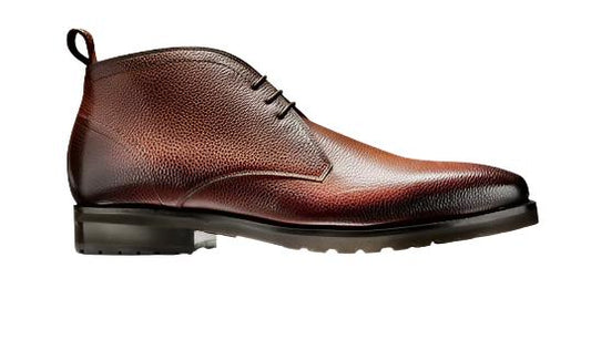 ID25015-Barker Melksham Boot Cherry Grain