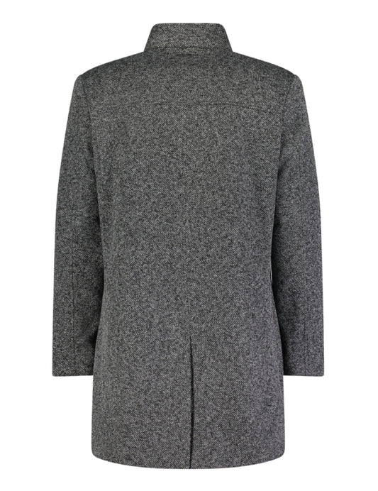 ID25758-Roy Robson Grey Fleck Overcoat