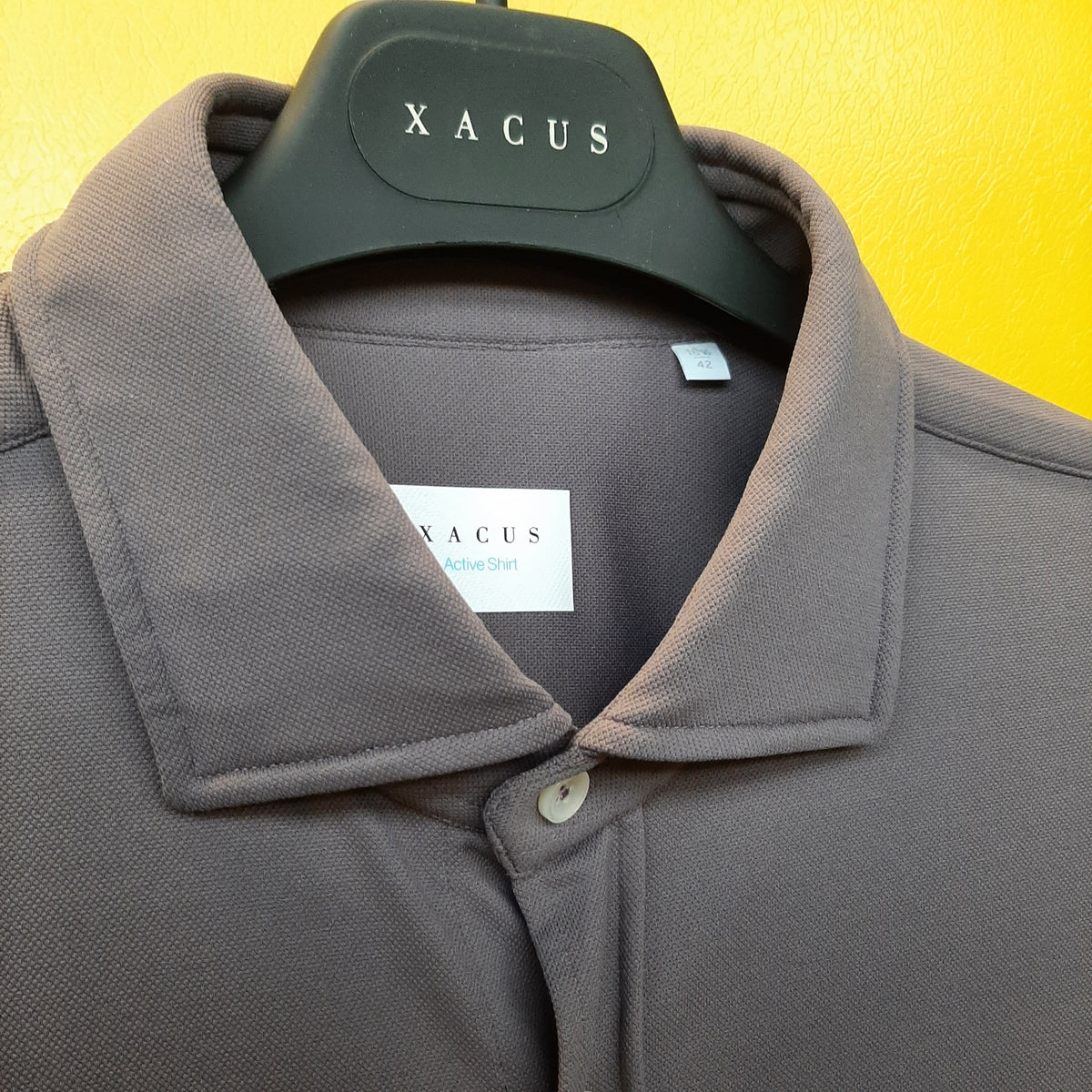 ID25728-Xacus Taupe Shirt