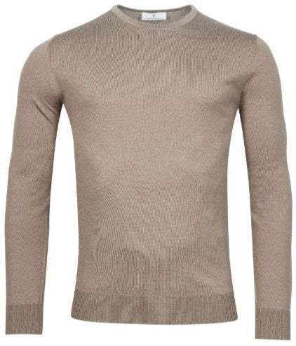 ID70282-Thomas Maine Mushroom Crew Neck Knitwear