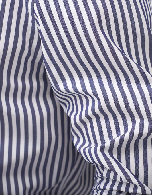 ID8451-Xacus Navy Bengal Stripe