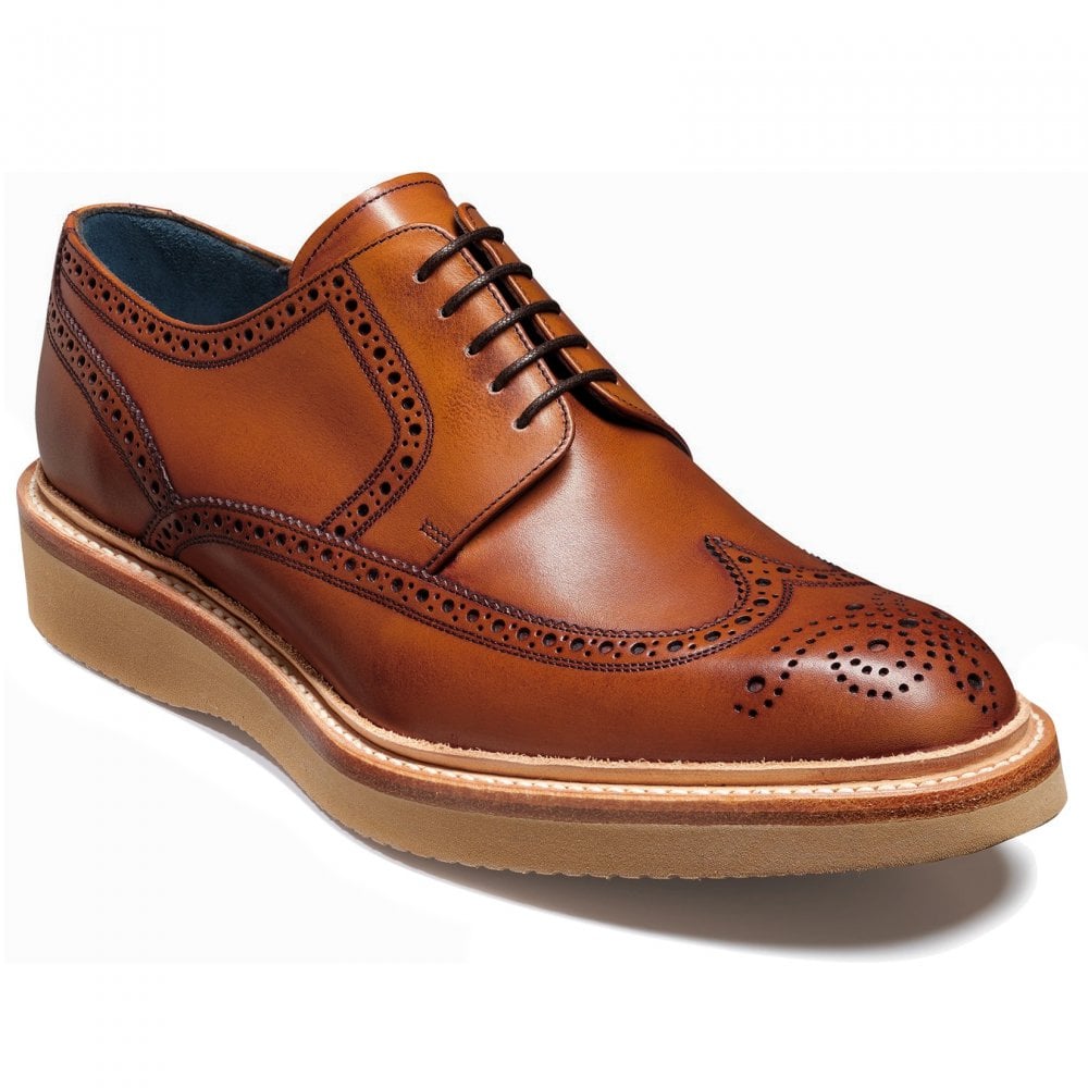 ID40367 Barker Bill Hand Painted Rosewood Shoe