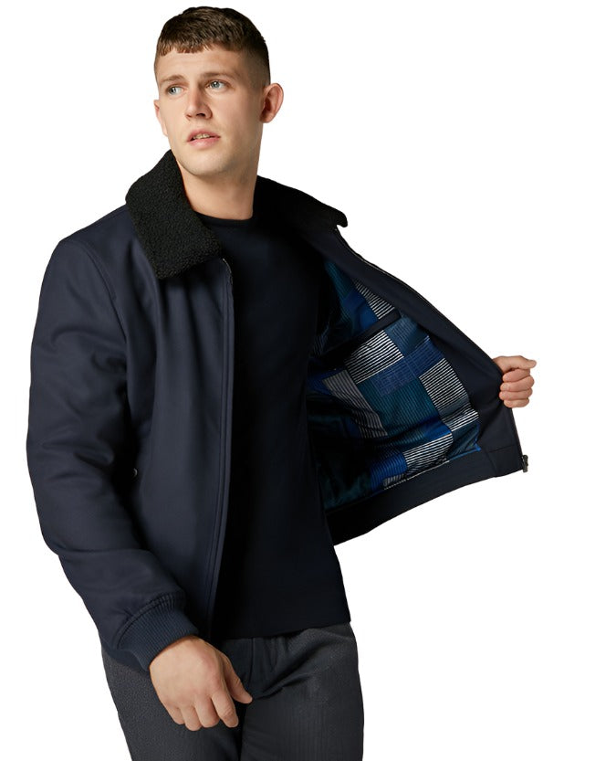 ID20268-Remus Navy Olsen Jacket