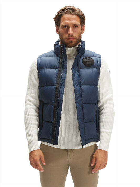 ID20466-North Sails Navy Comodoro Vest