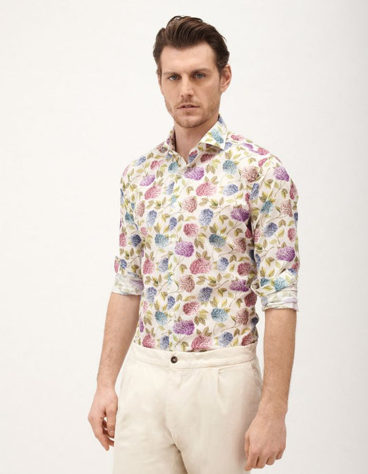 ID30436-Xacus "Liberty" Floral Shirt