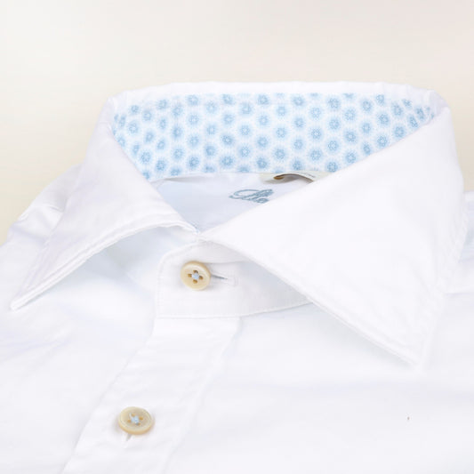 ID30477-Stentroms White Washed Cotton Shirt