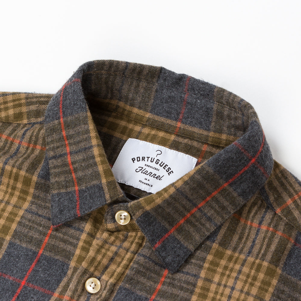 ID4407-Portuguese Flannel Cabeco Check Shirt