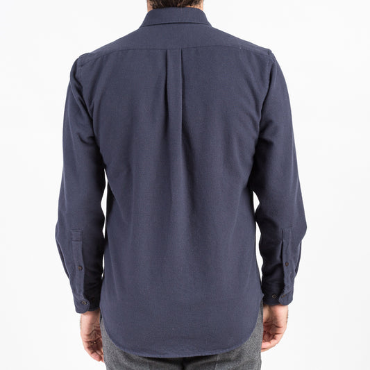 ID4410-Portuguese Flannel Campo Navy Shirt