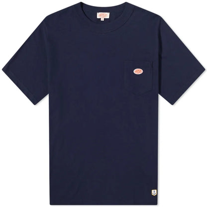 ID80010-Armor Lux Navy Pocket T-Shirt