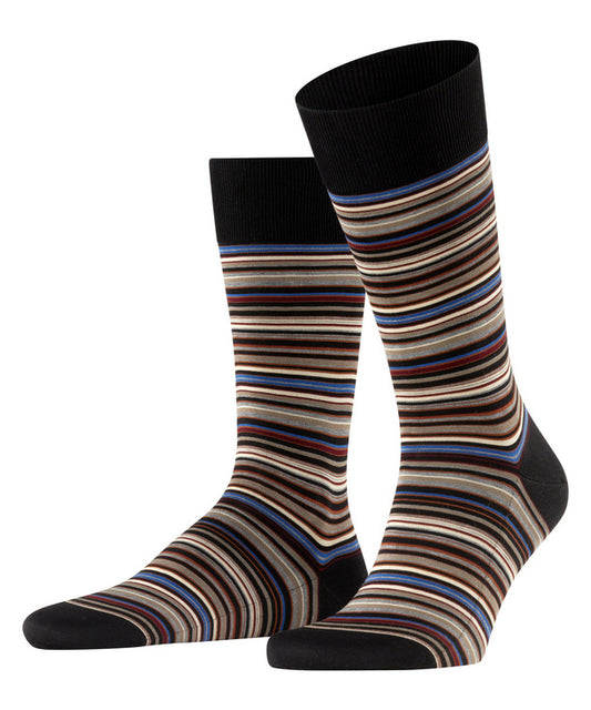 ID25233-Falke Black Micro Block Sock