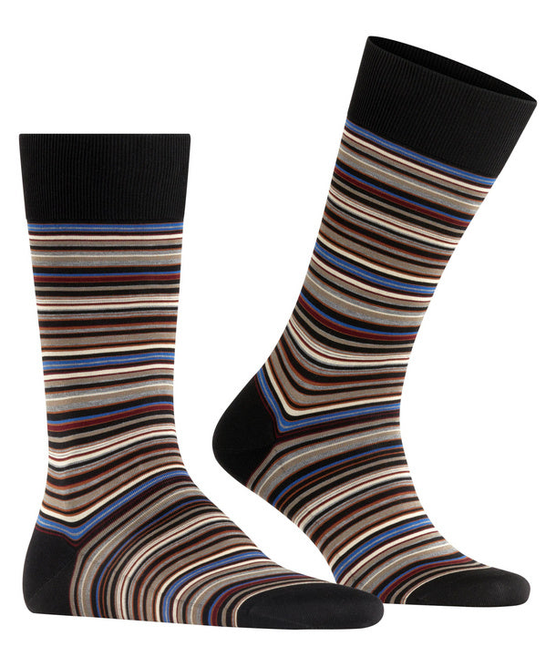 ID25233-Falke Black Micro Block Sock