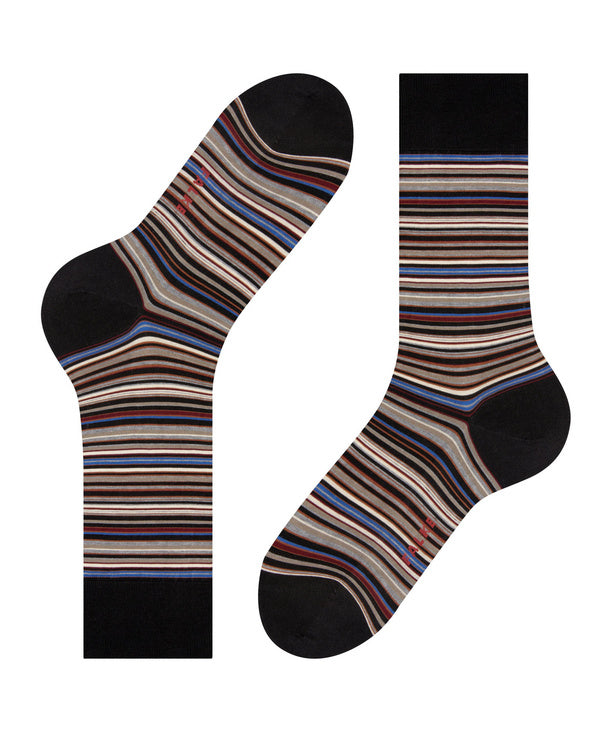 ID25233-Falke Black Micro Block Sock