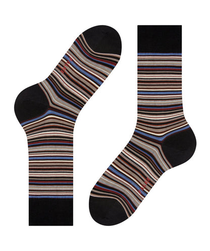 ID25233-Falke Black Micro Block Sock