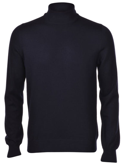 ID24756-Gran Sasso Navy Turtle Neck