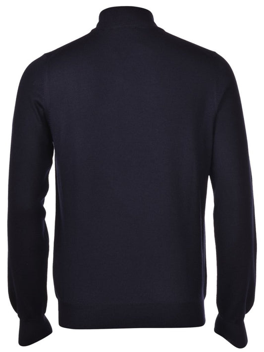 ID24756-Gran Sasso Navy Turtle Neck