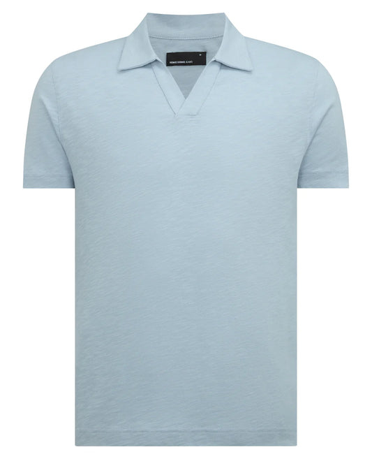 ID25176-Remus Sky Skipper Collar Polo Shirt