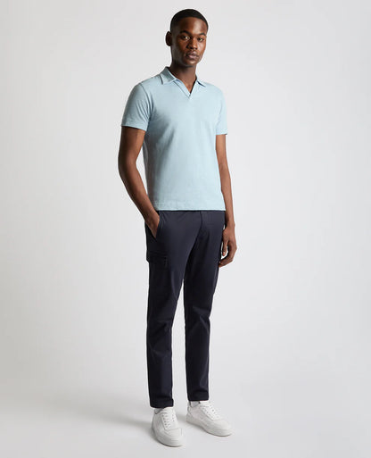 ID25176-Remus Sky Skipper Collar Polo Shirt