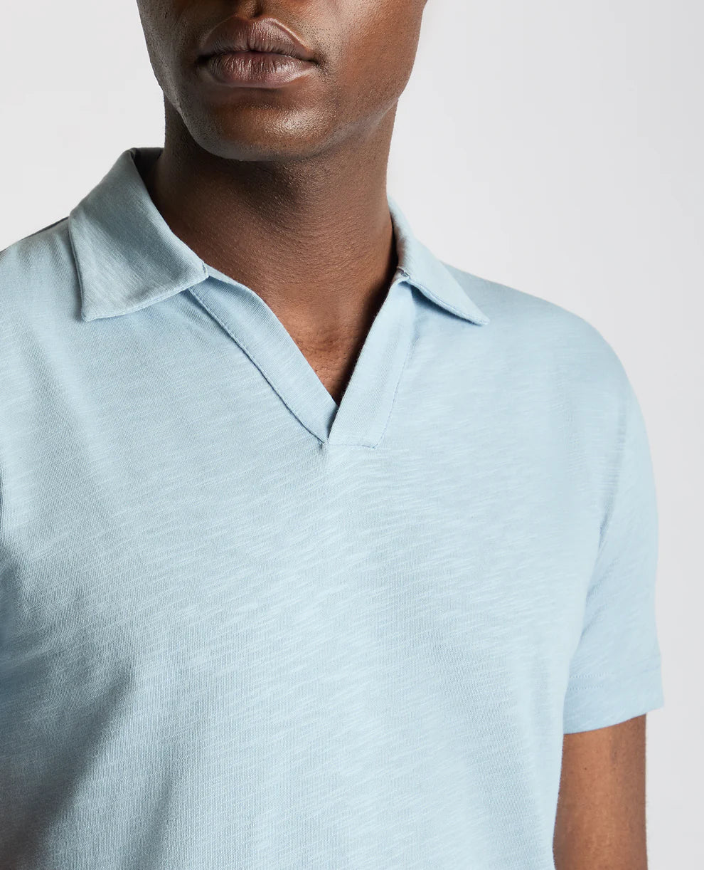 ID25176-Remus Sky Skipper Collar Polo Shirt