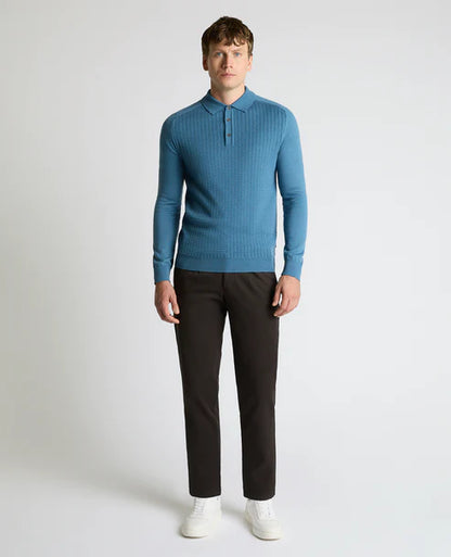 ID25562-Remus Airforce Long Sleeve Polo Shirt