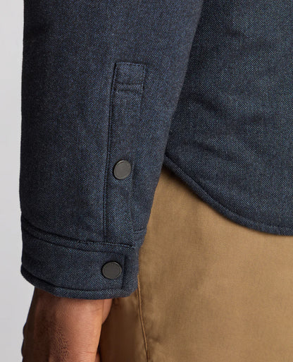 ID24700-Remus Navy Brayden Overshirt