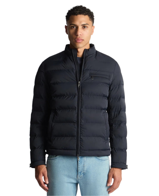 ID24707-Remus Navy Quilted Jacket
