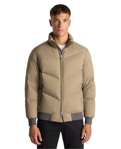 ID24709-Remu Beige Ryker Puffa  Jacket