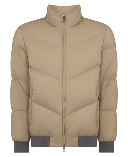 ID24709-Remu Beige Ryker Puffa  Jacket