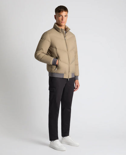 ID24709-Remu Beige Ryker Puffa  Jacket