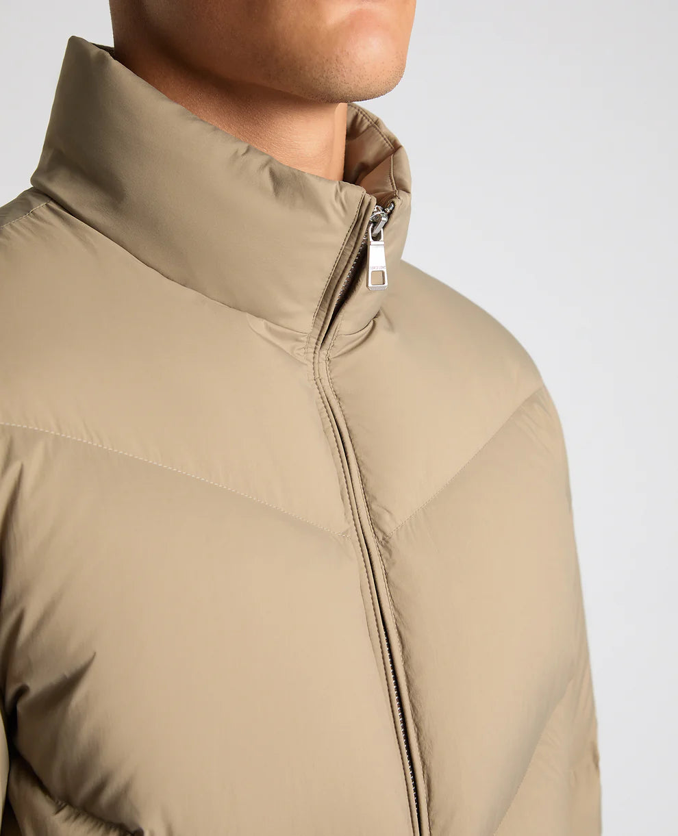 ID24709-Remu Beige Ryker Puffa  Jacket