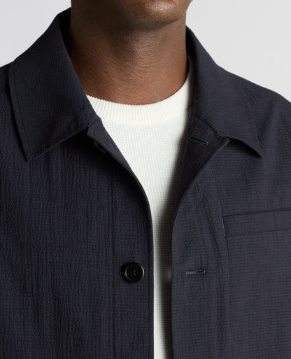 ID25194-Remus Navy Keats Overshirt