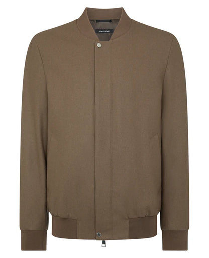 ID25582-Remus Taupe Bomber Jacket