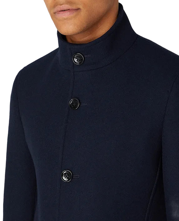 ID80093-Remus Navy Jonah Overcoat