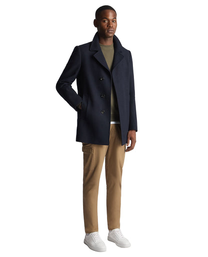 ID24736-Remus Navy Lochlan Overcoat