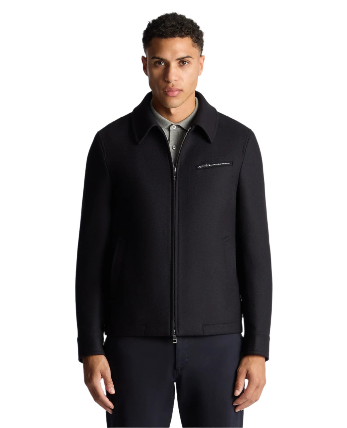ID24732-Remus Navy Casual Jacket
