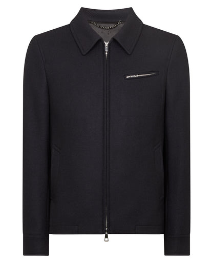 ID24732-Remus Navy Casual Jacket