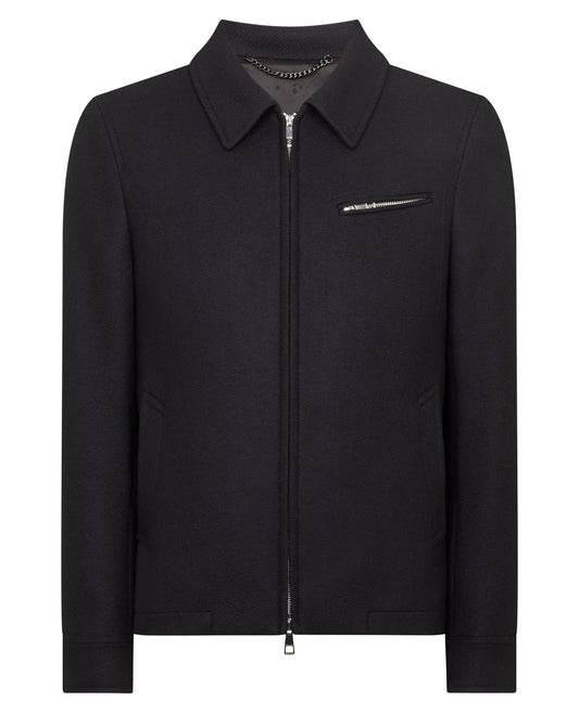 ID24732-Remus Navy Casual Jacket