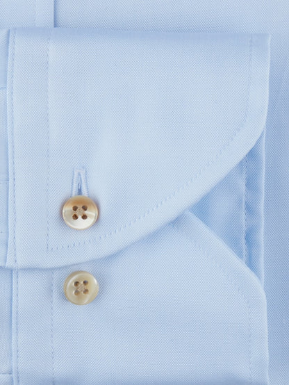 ID24338-Stenstroms Sky Blue Oxford Shirt