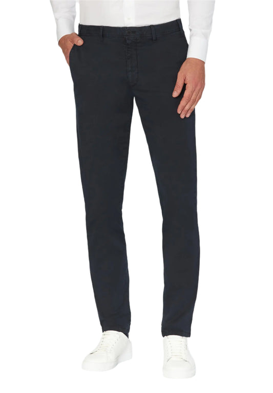 ID24782-Hiltl Navy Tavi Washed Cotton Trouser