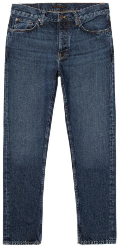 ID25470 Nudie Jeans Blue Soil Steady Eddie 2