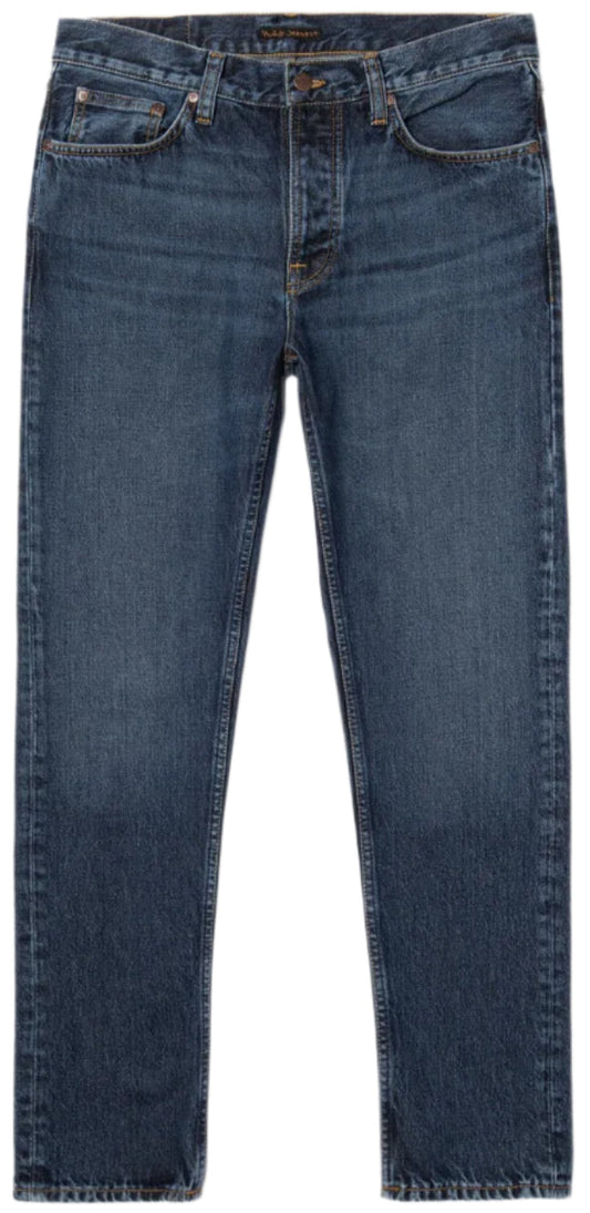ID25470 Nudie Jeans Blue Soil Steady Eddie 2