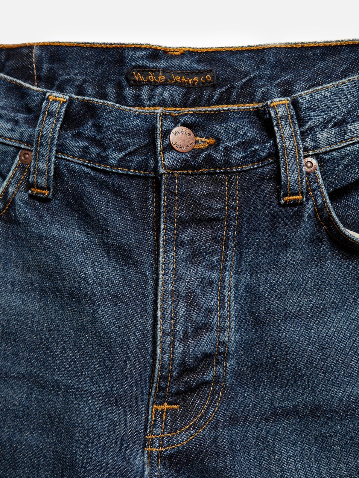 ID25470 Nudie Jeans Blue Soil Steady Eddie 2