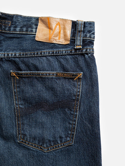 ID25470 Nudie Jeans Blue Soil Steady Eddie 2