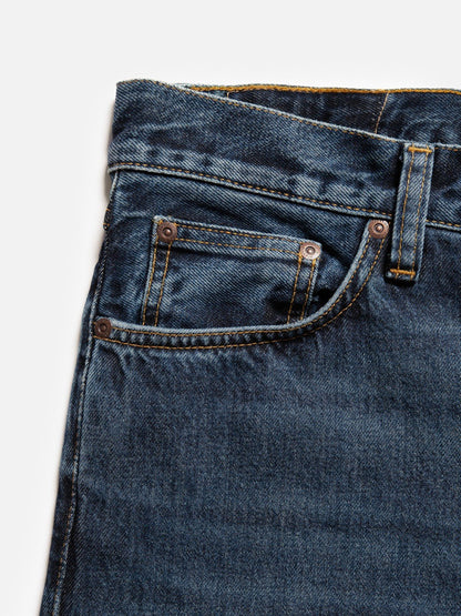 ID25470 Nudie Jeans Blue Soil Steady Eddie 2