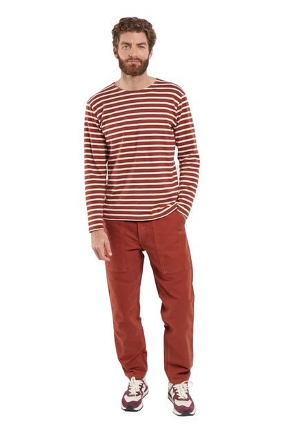 ID80026-Armor Lux Paprika Moleskin Fisherman's Trousers