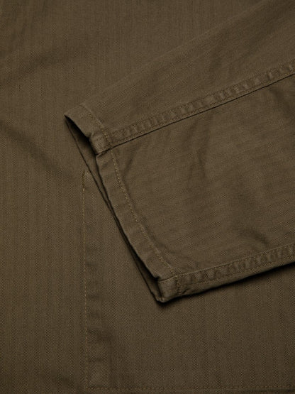 ID24561 Nudie Olive Buddy Chore Jacket